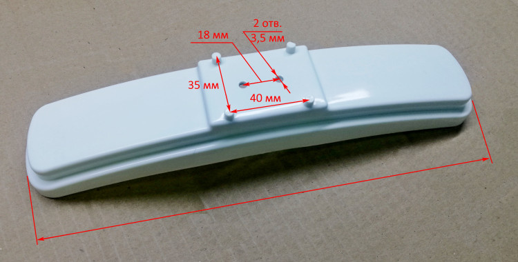 Кронштейн для OK-1000-OK-2000(16),ОК E(LED)(17),ОК-СН(19) c PN15, ОК-1500Е(13) YLN