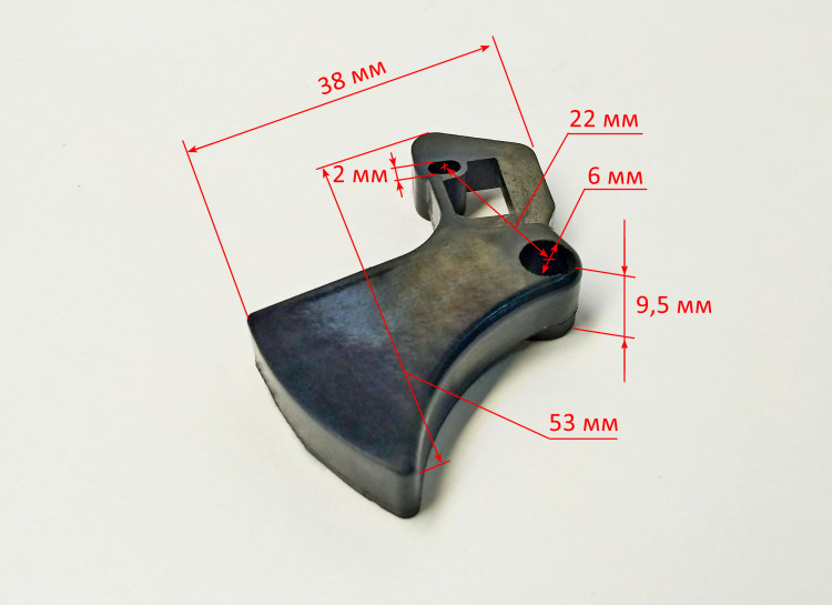 Клавиша акселератора для BS-62,52(M),45(М)(64),GS-4518,5218,6220(104)TPW,52(77),62(98)HYV,GS-4516,52