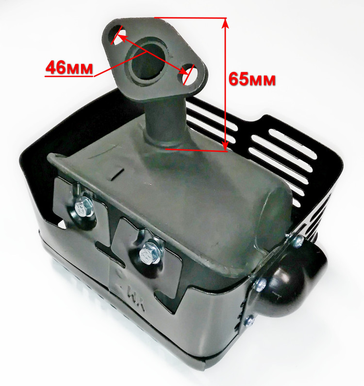 Глушитель в сборе для SGC4000-4800(21)ZMD,МК-7000М,7500,8000М(37)SEC,7800М PRO(86,96)KST,GMC-5.5