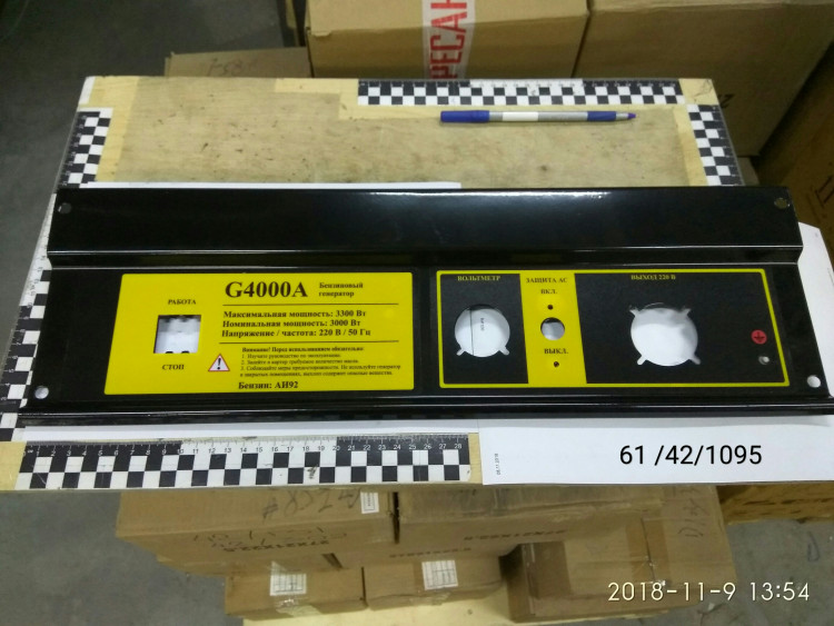 Лицевая панель для G4000A(101) Eurolux LBN