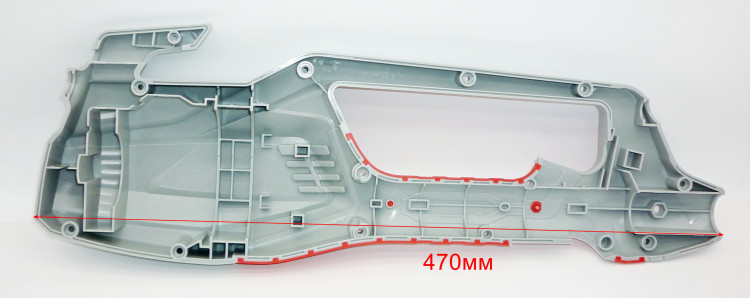 Правая половина корпуса для ЭТ-1200-1700(34-1) Ресанта c ZMD083