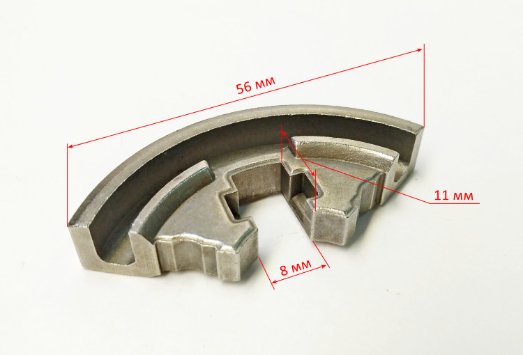 Колодки сцепления для BS-62, BS-52(M),BS-45(M)(44) TPW, BS-52(136), BS-62(164) (комплект)
