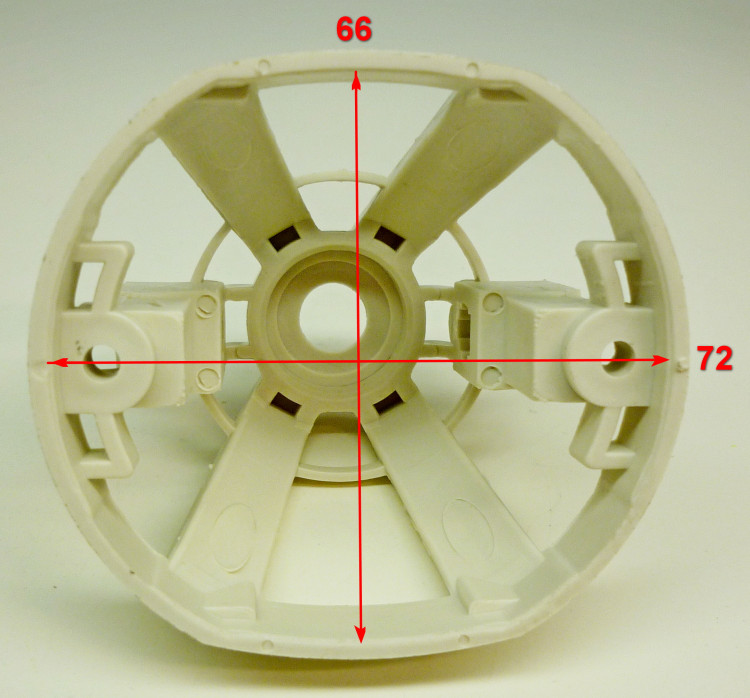 Корпус щёткодержателя для ELS-1500P(20) SAF