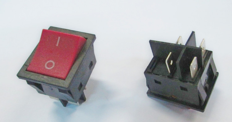Выключатель 25A 250V (JD03-A1, ZH02) SHV, LSD, GPV (30715045), TTY (02.05.012.032)