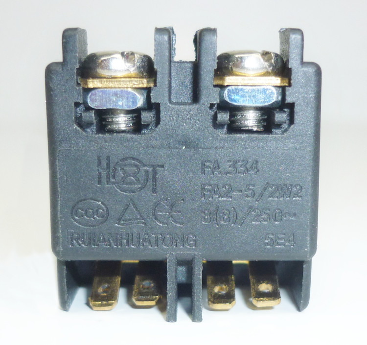 Выключатель 8A 250V, FA2-5/2W2 для УШМ-125/1400 ЭПП (46) JCY