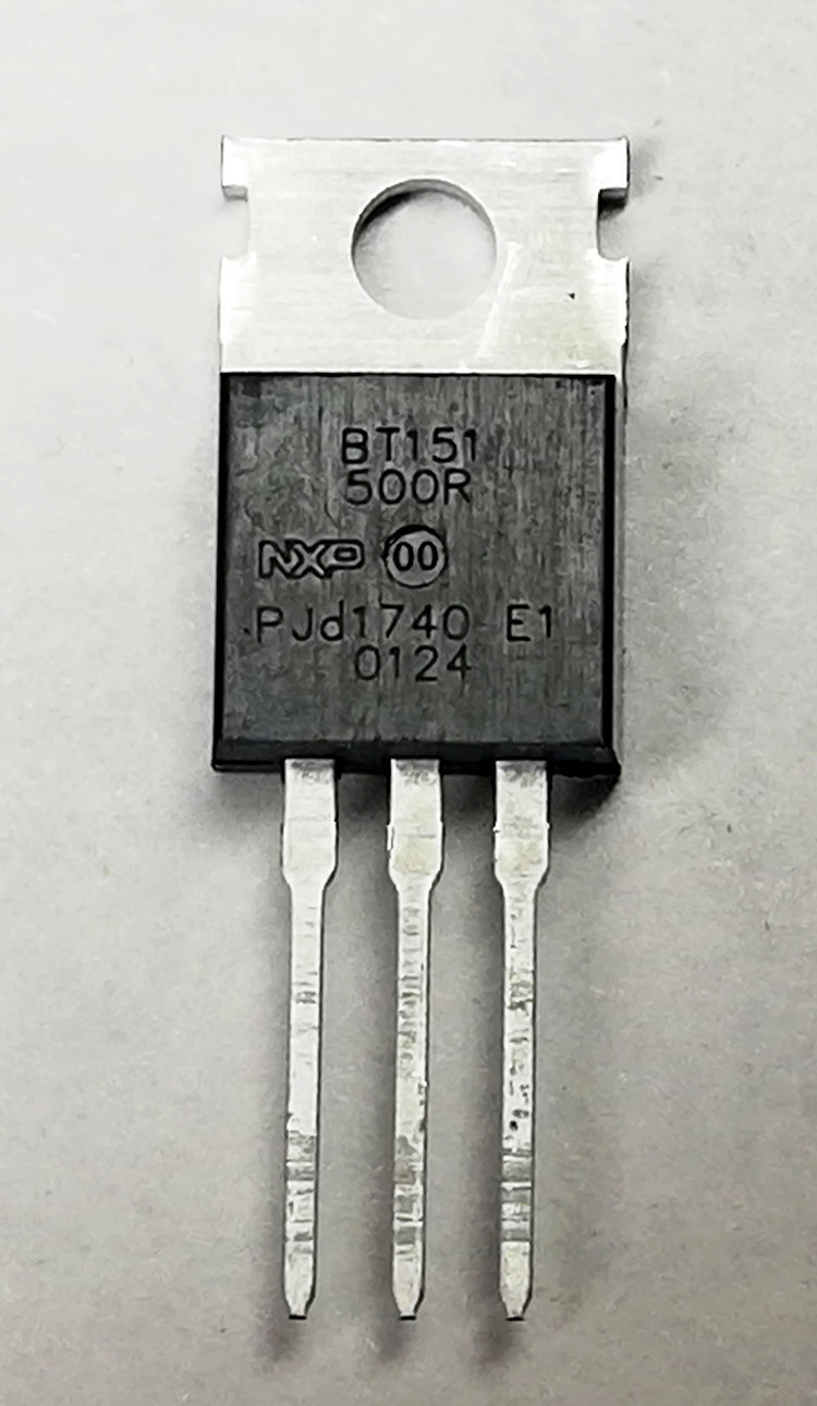 Тиристор BT151-500R TO-220 для АСН-600И(VS1) GPV (30601188, 30612066)