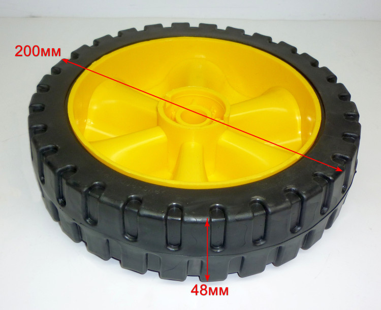 Колесо D=200мм. для HLS-6500(45) TIY