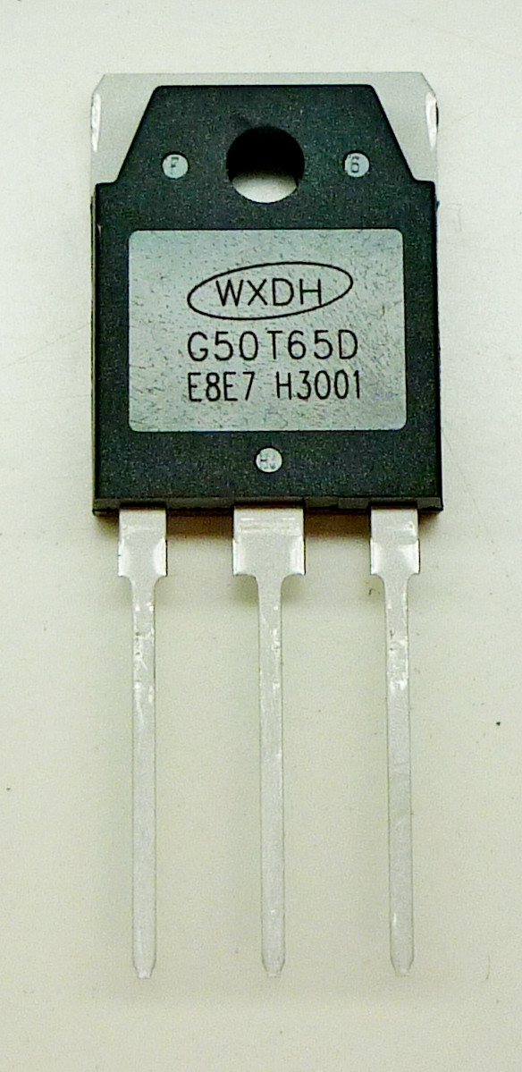Транзистор 50T65 TO-3P с GPV242 (30612223), с LSD049, TTY (02.03.006.058)