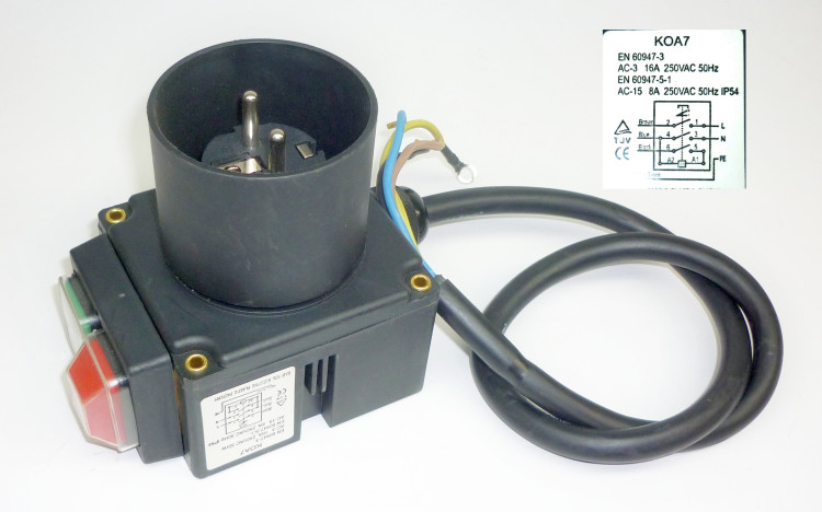 Выключатель KOA7 230V для HLS-6500(101) TIY