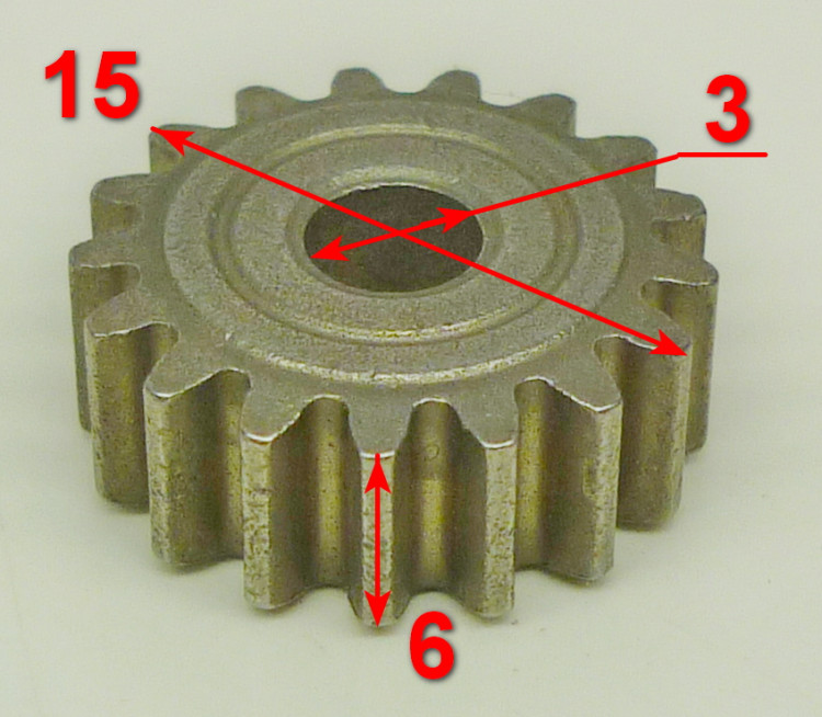 Колесо планетарное для ELS-20/8-LI-BL (6) JWY