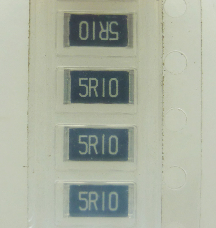 Резистор smd 5.1 Ом 0,75-1,0 Вт GPV (30608344)