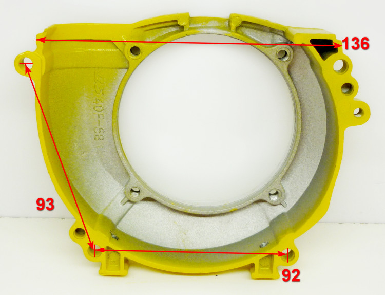 Кожух маховика для GGT-1900-2900(7), 2900W(46), БТР-1300-2900Р/П(53), MP-25(14), GGD-52(26) cTPW22