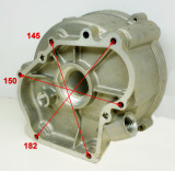 Крышка картера + передняя крышка для HT1000L (9) КЕМ028