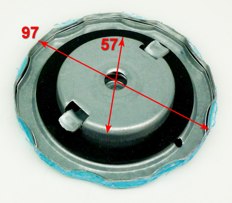 Крышка топливного бака для HT950-DY9500L/LX-3,DN1500i (6), DN12500i ,12500iXA Huter(4) KEC, DN A7,5i
